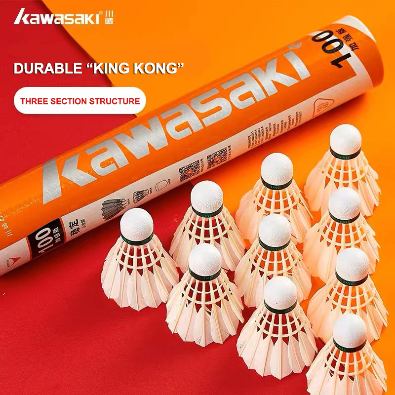 Feather Shuttlecock - Kawasaki King Kong 100/500 Feather Shuttlecock