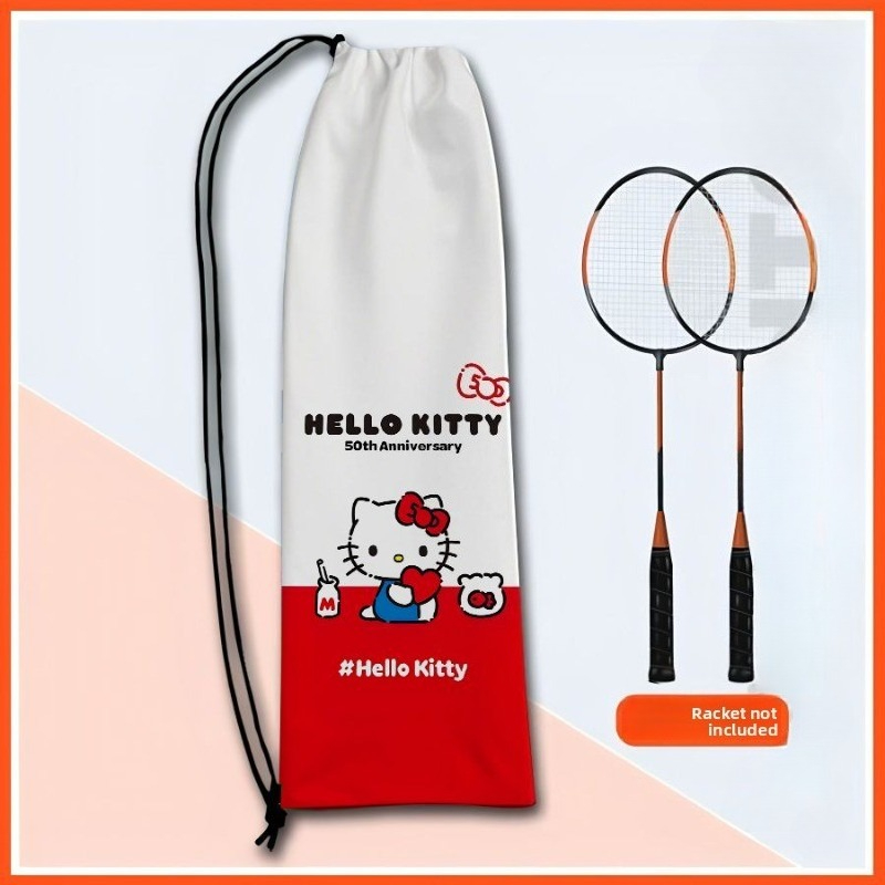 Badminton Bag - Cute Hello Kitty 50th Anniversary Badminton