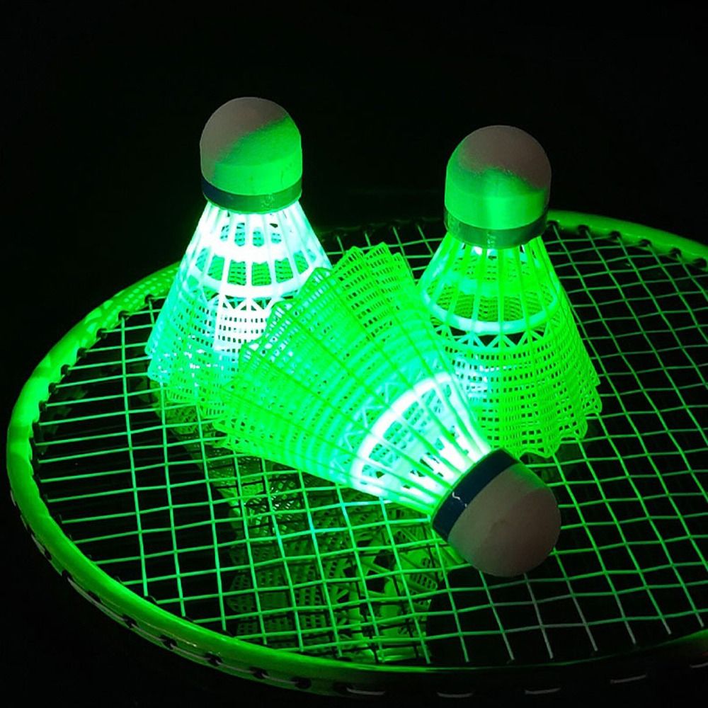 Feather Shuttlecock - Light-up LED Badminton Glowing Lighting Balls