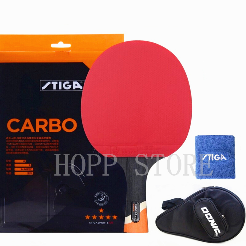 Badminton Racket Carbon - Mặt Vợt STIGA 6 Ngôi Sao