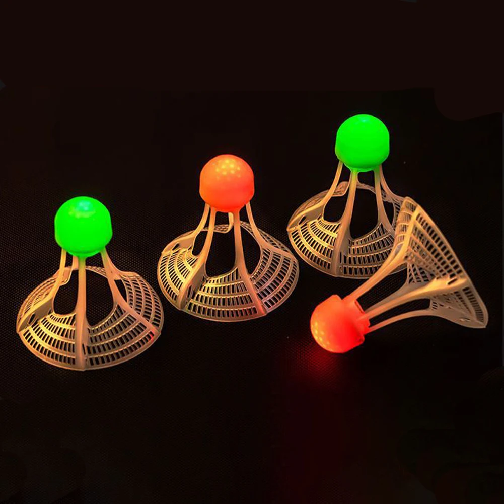 Glow-In-The-Dark Windproof Bad - đánh giá và giá Feather Shuttlecock