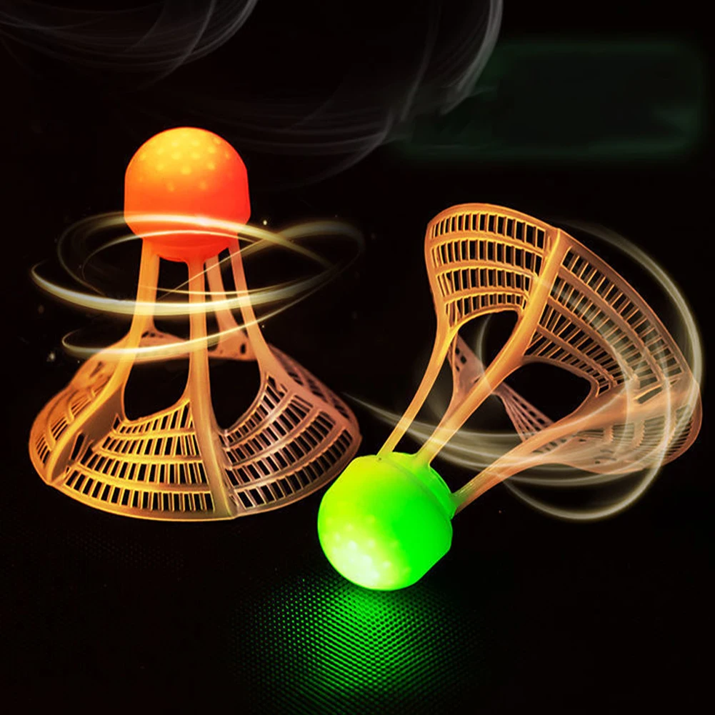 Glow-In-The-Dark Windproof Bad - đánh giá và giá Feather Shuttlecock