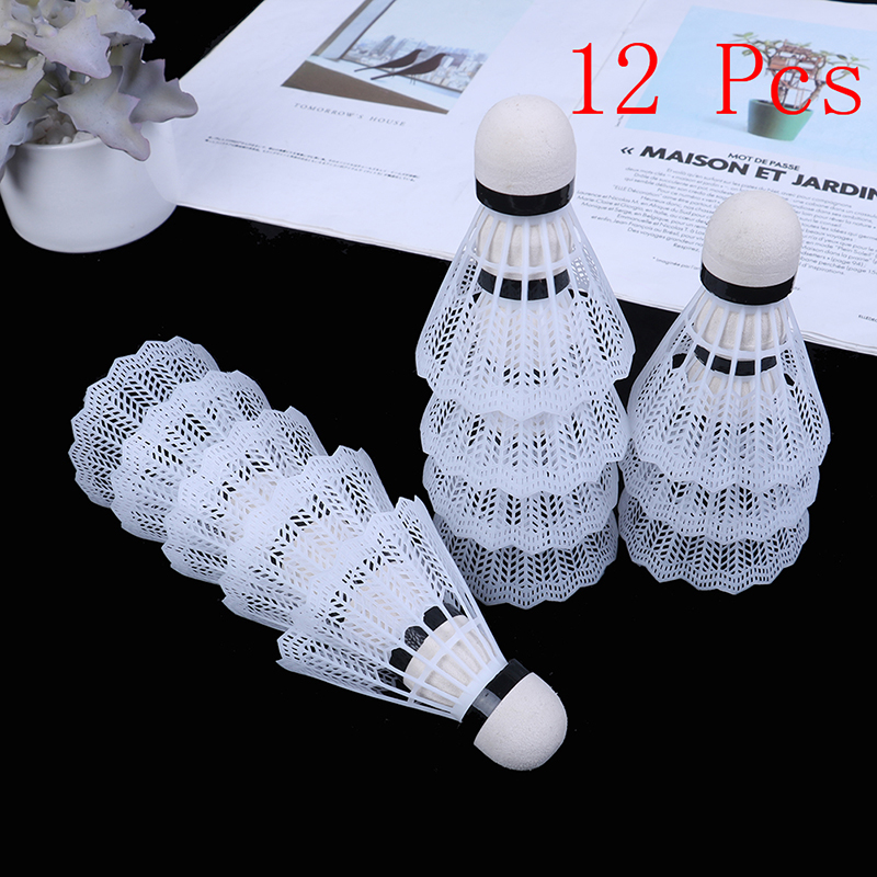 12Pcs Plastic Badminton Shuttl - đánh giá và giá Feather Shuttlecock