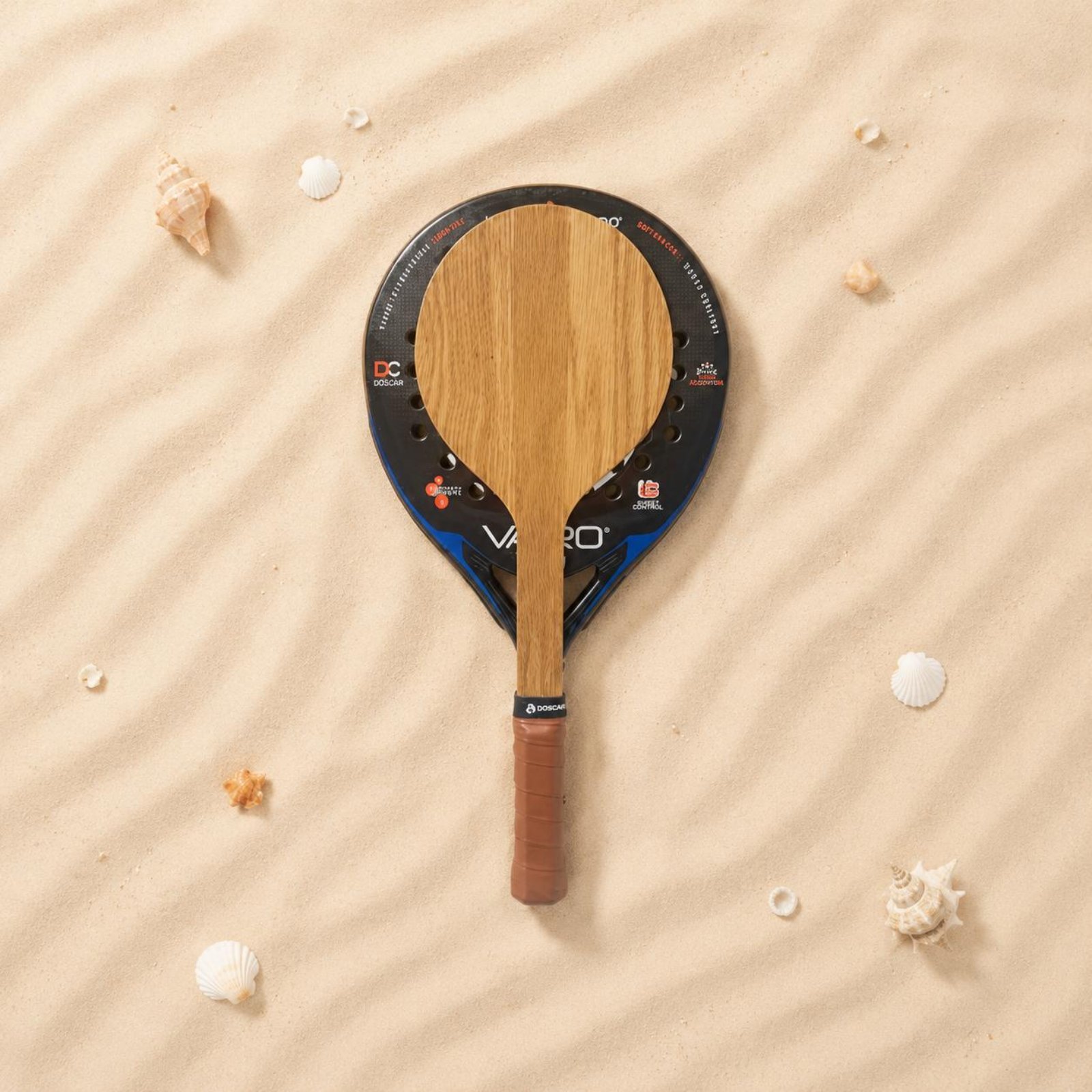 Wood Beach Tennis Racket Beach - đánh giá và giá Sports Grip