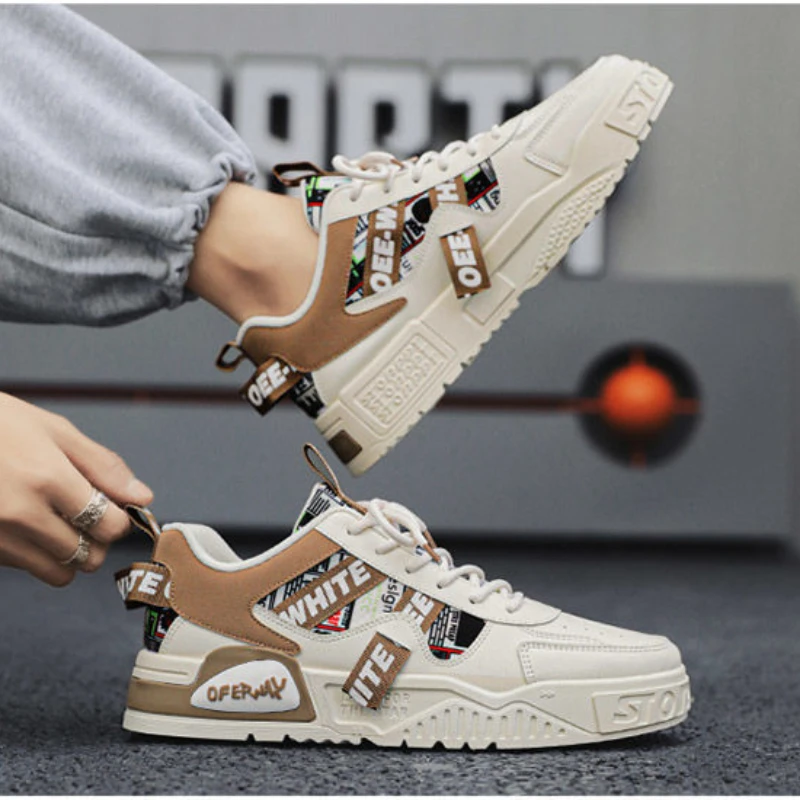 Casual Fashion Leather Sneaker - đánh giá và giá Badminton Shoes Men