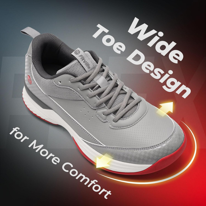 FitVille Wide Golf Shoes Men P - đánh giá và giá Badminton Shoes