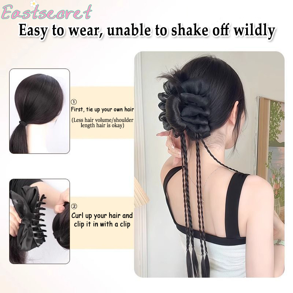 Black Bow Half-tie Hair Claw C - đánh giá và giá Feather Shuttlecock