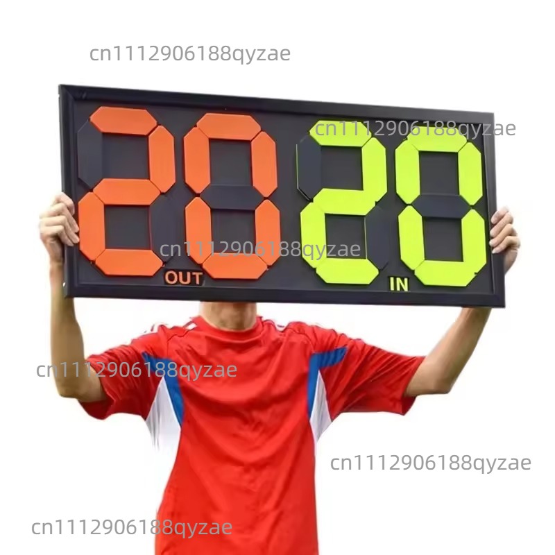 Football Substitution Board Do - đánh giá và giá Scoreboard Digital