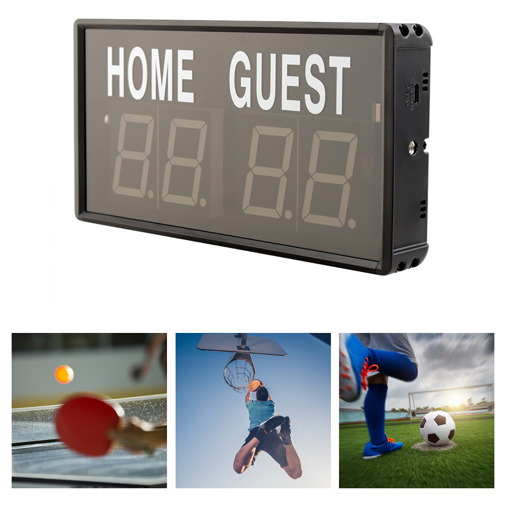 Portable 4 Digit LED Scoreboar - đánh giá và giá Scoreboard Digital