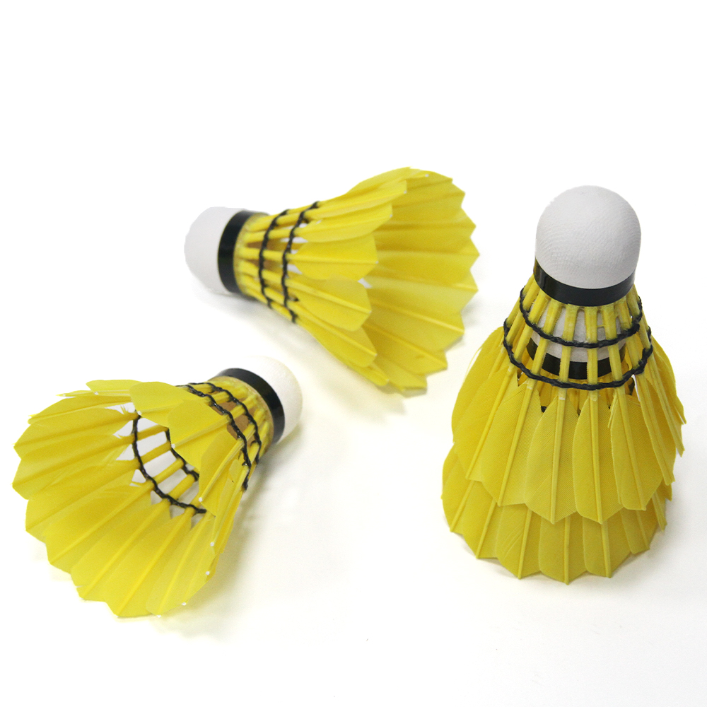 Colorful custom tournament bad - đánh giá và giá Feather Shuttlecock