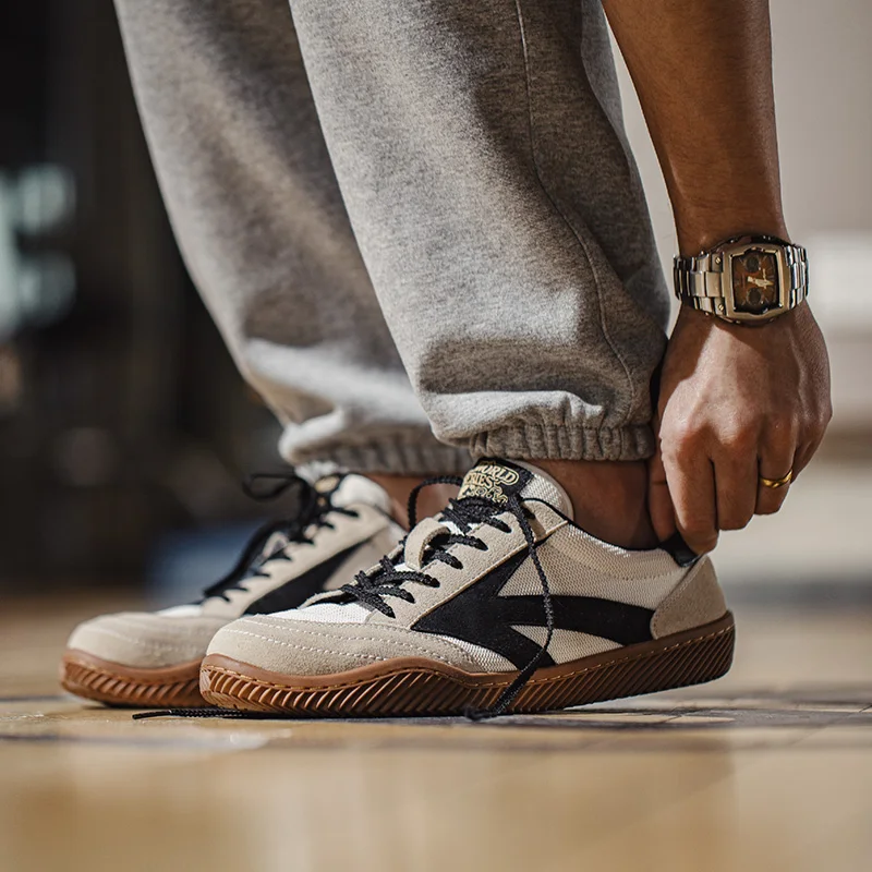 Maden Retro Patchwork German T - đánh giá và giá Badminton Shoes