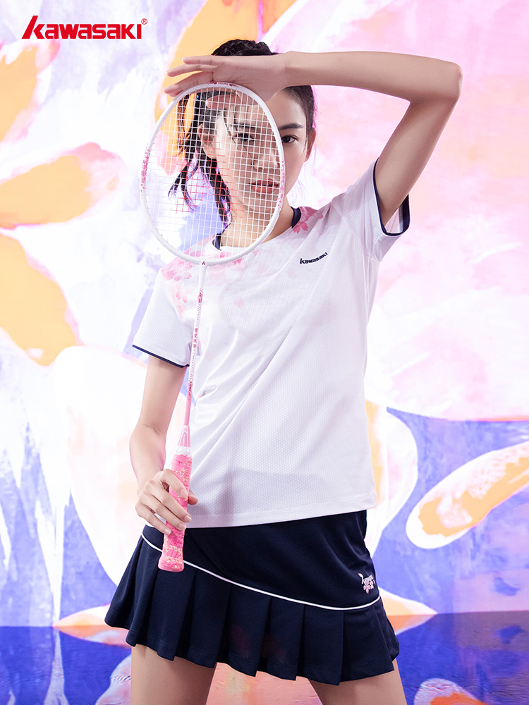 Kawasaki Original Women 's Bad - đánh giá và giá Badminton Jersey